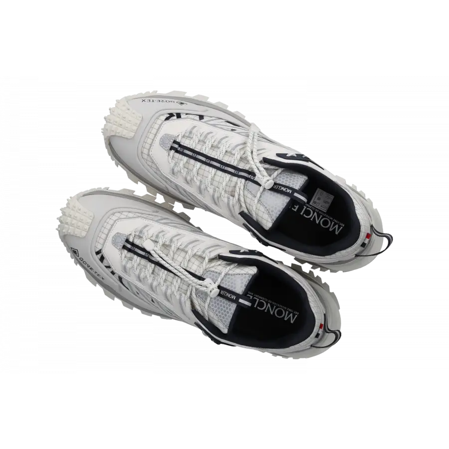 Moncler - Sneaker low TRAILGRIP GTX Kalbsleder - weiß