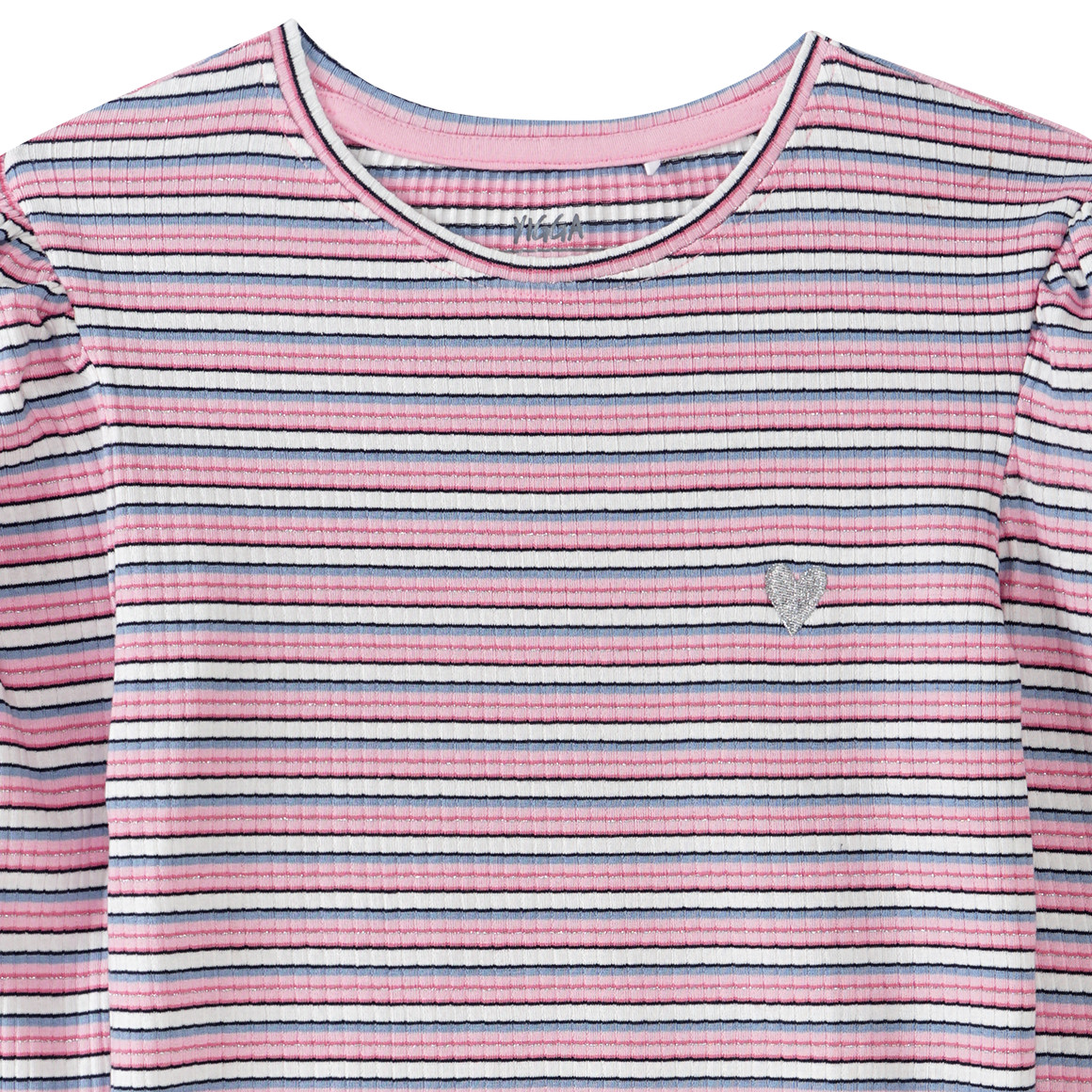 Mädchen Langarmshirt im Ringel-Look
