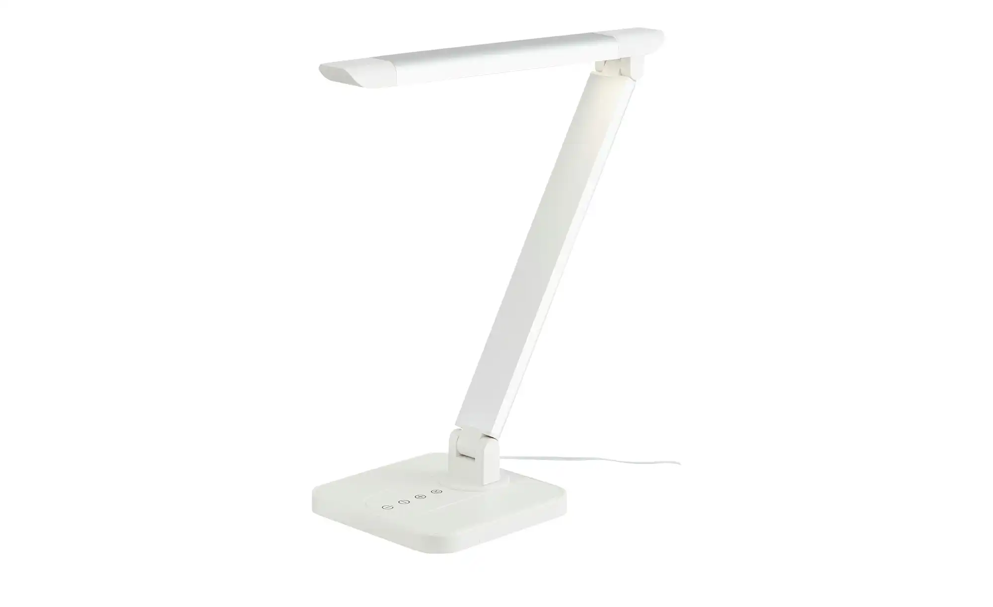 KHG LED-Tischleuchte, 1-flammig, Alu/weiß