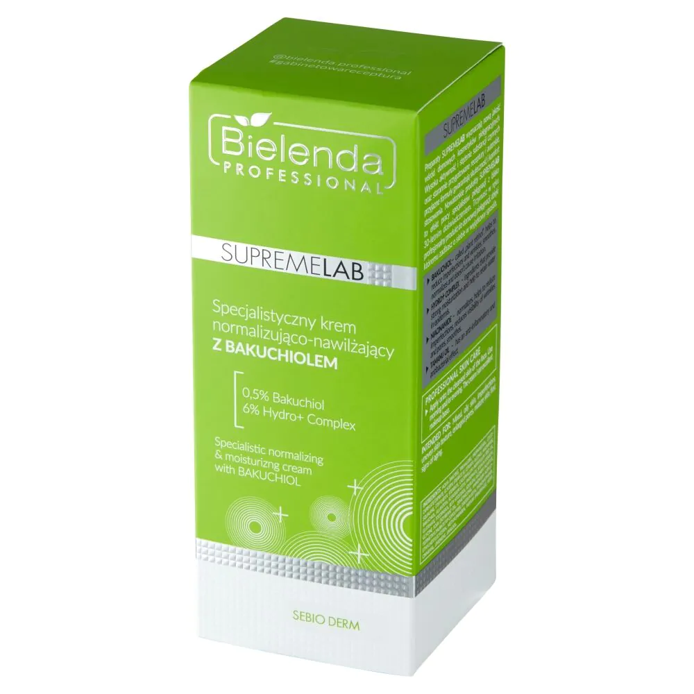 Bielenda Professional Supremelab Sebio Derm Specialized Normalizing and Moisturizing Cream