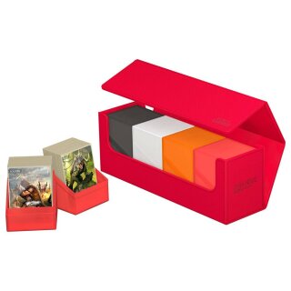 Ultimate Guard Arkhive 400+ XenoSkin Monocolor Rot