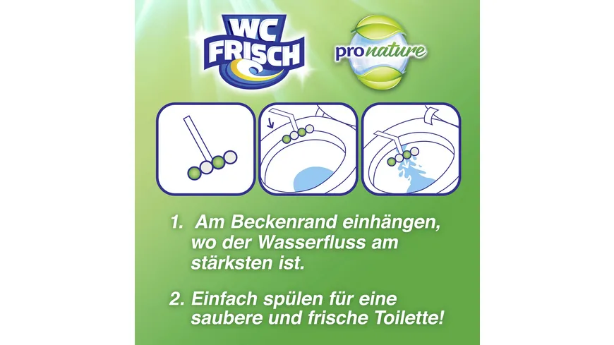 WC FRISCH Kraft-Aktiv Minze Eukalyptus