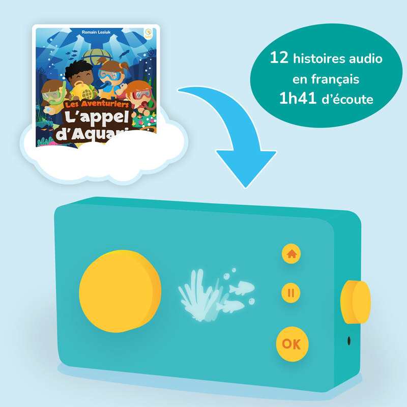Album audio l'appel d'Aquaria Lunii