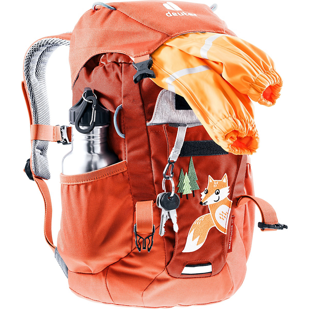 Kinderrucksack WALDFUCHS 10 l, lava-paprika