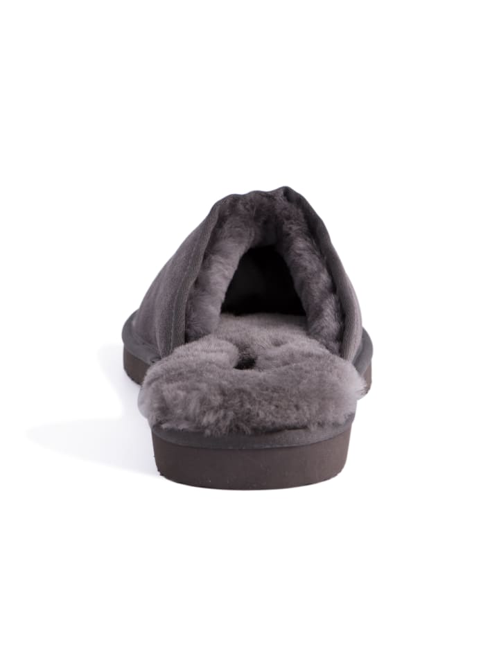 Aus Wooli Slipper Manly in Grey günstig kaufen 40/41