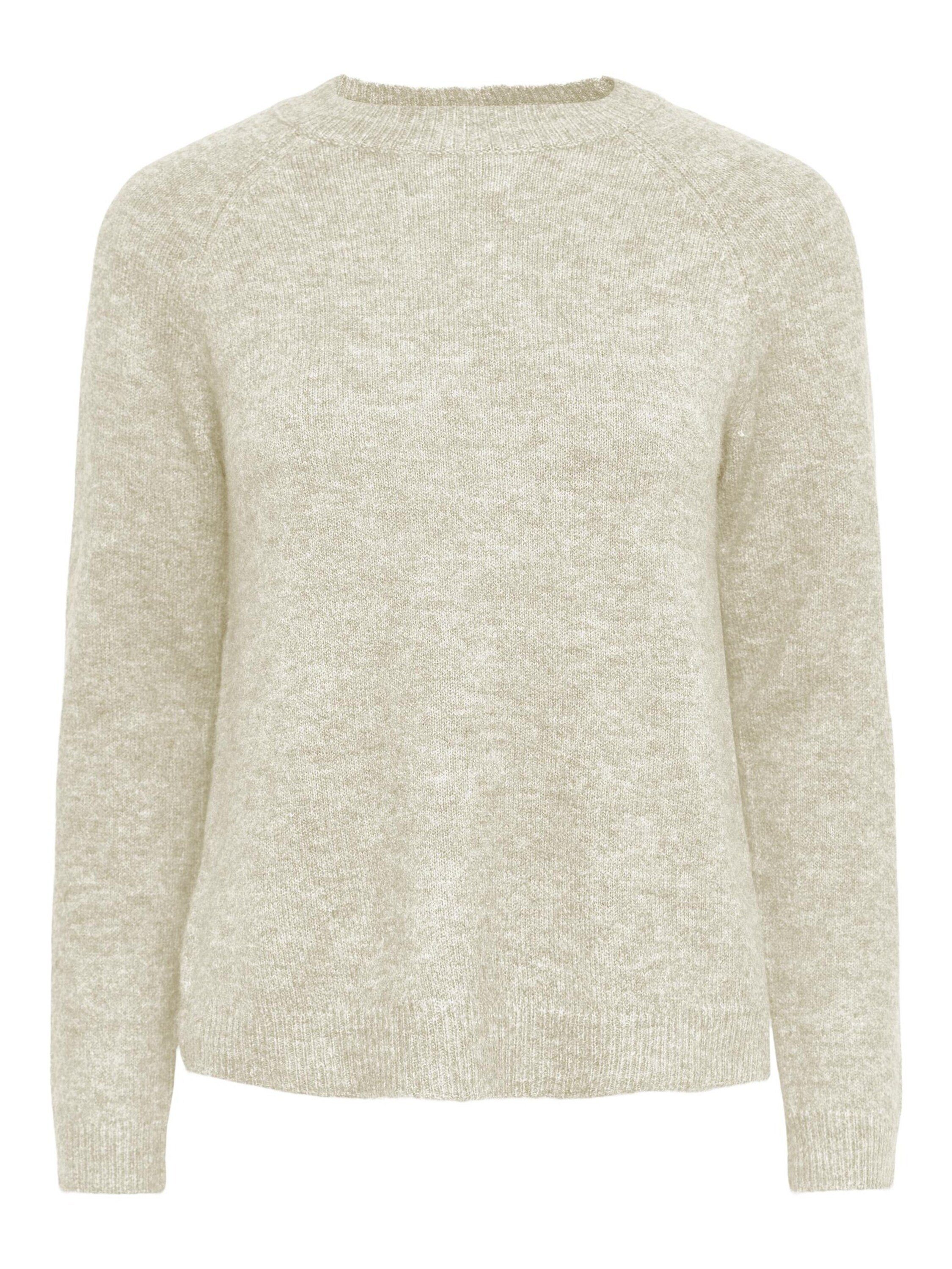 pieces Rundhalspullover Juliana (1-tlg) Plain/ohne Details