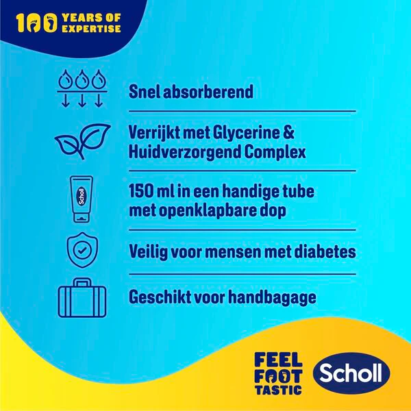 Dr. Scholl's Expert Care Intenzív Hidratáló Lábkrém 150ml