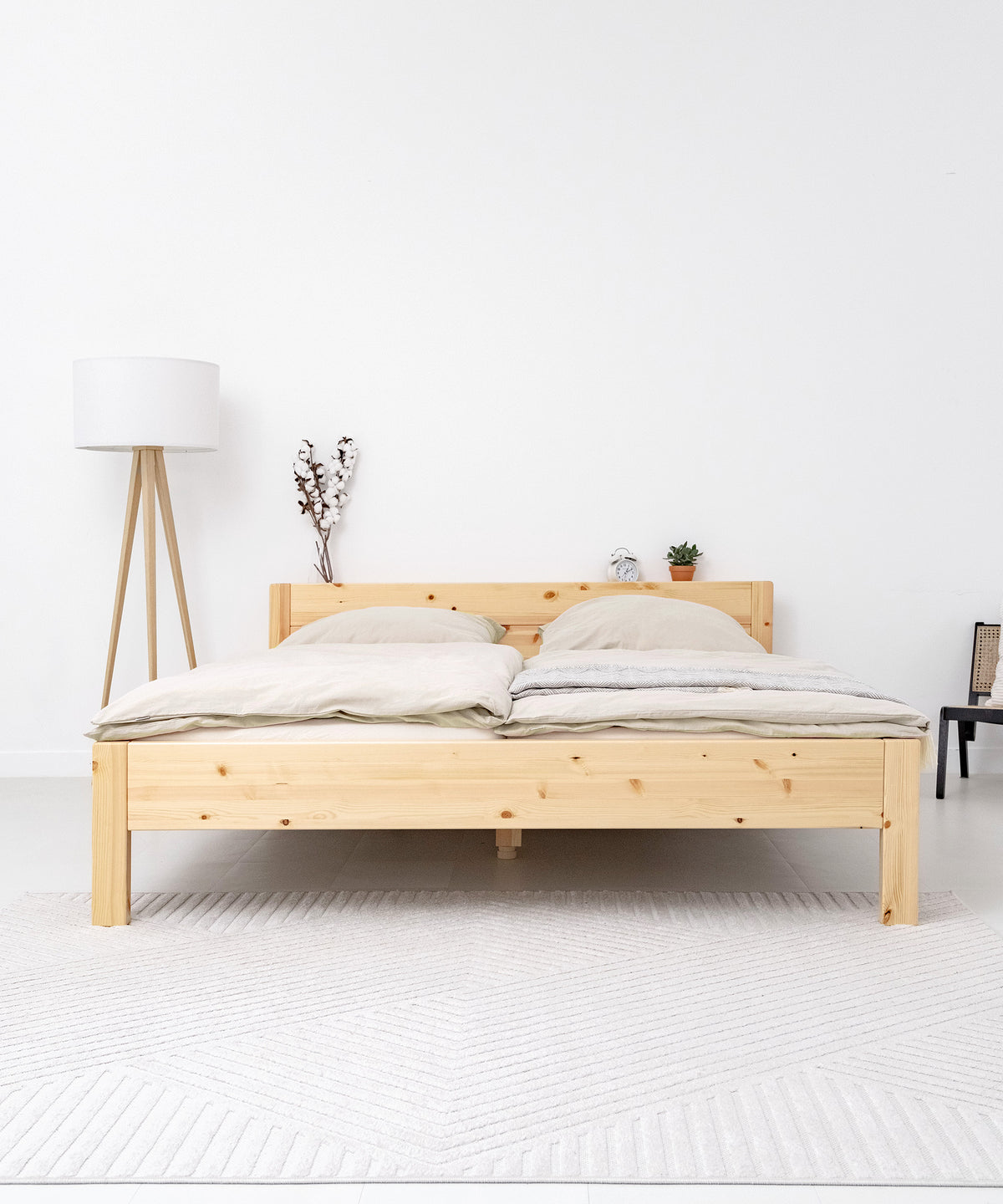 Doppelbett Kiefer 180 × 200 cm