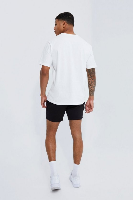 Slim-Fit Basic Jersey-Shorts