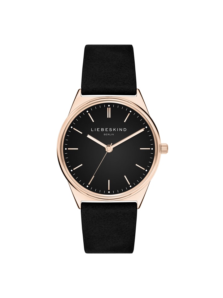 LIEBESKIND BERLIN Armbanduhr in schwarz günstig kaufen onesize