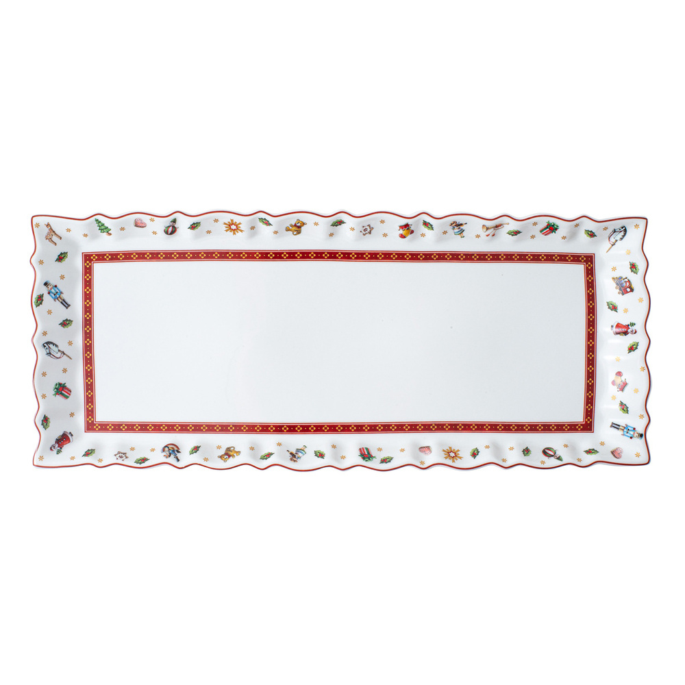 Villeroy & Boch Plat à gâteau rectangulaire Toy's Delight Plat à  tarte