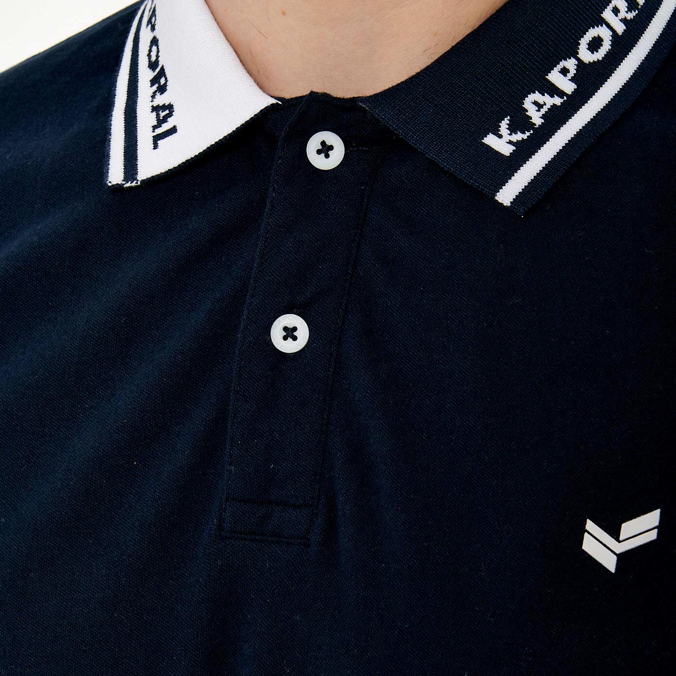 CYKA   Polo bleu Homme