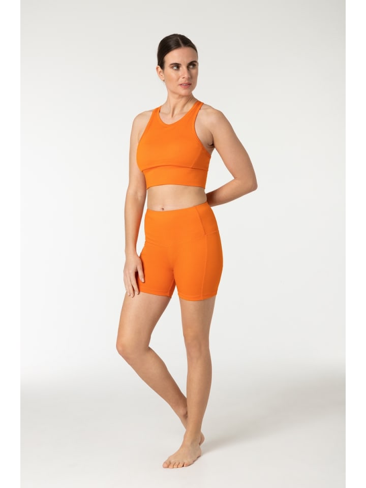 super.natural Merino Bra W LIQUID FLOW TOP in orange günstig kaufen