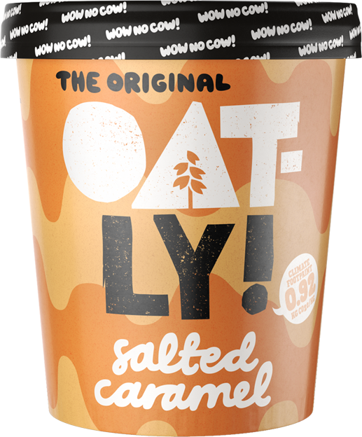 Oatly Salted Caramel Ice Cream vegan