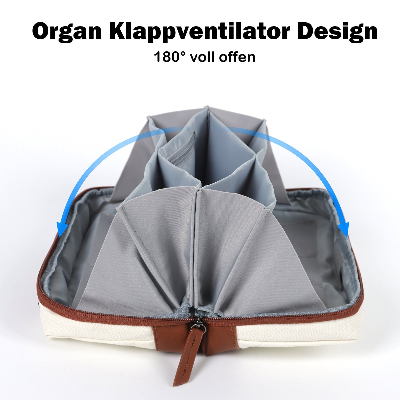 TAN.TOMI Kulturbeutel Kulturbeutel Herren Rucksack Damen Kosmetiktasche Waschtasche