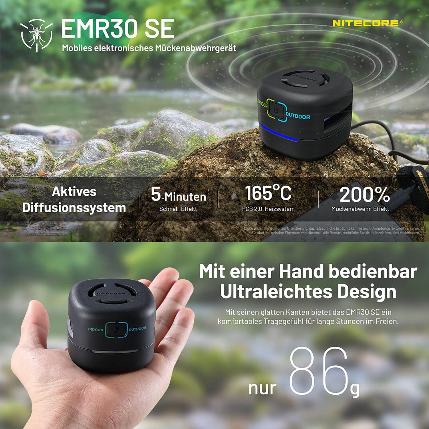Mückenabwehrgerät EMR30 SE