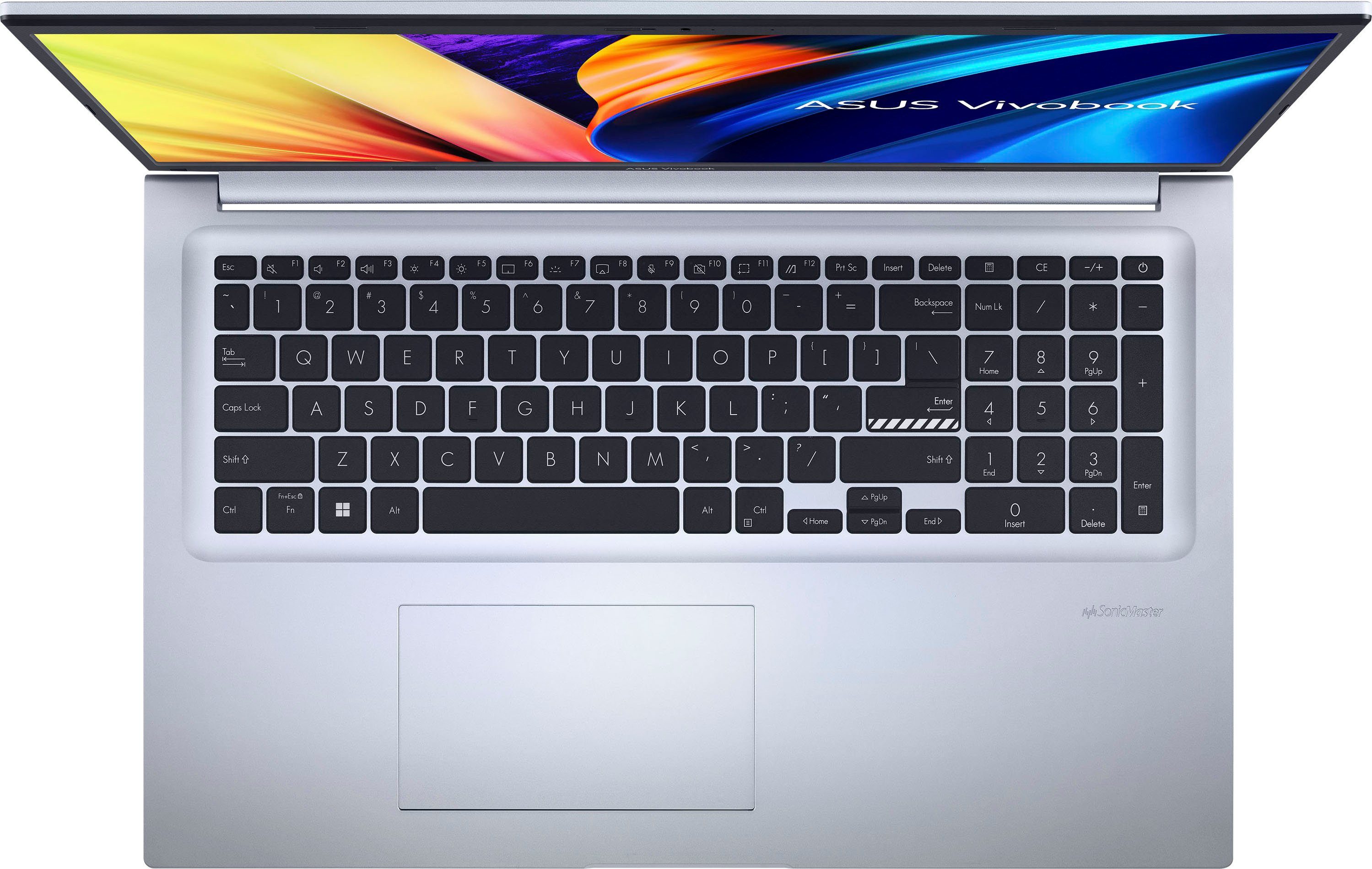 Asus Vivobook 17 M1702QA-AU109W Notebook (43,9 cm/17,3 Zoll, AMD Ryzen 5 5600H, Radeon, 512 GB SSD)