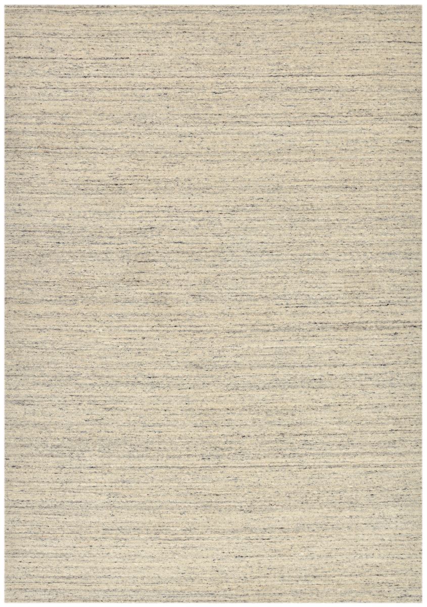 Handloom aus Indien Pure uni Grey 170 x 240 cm
