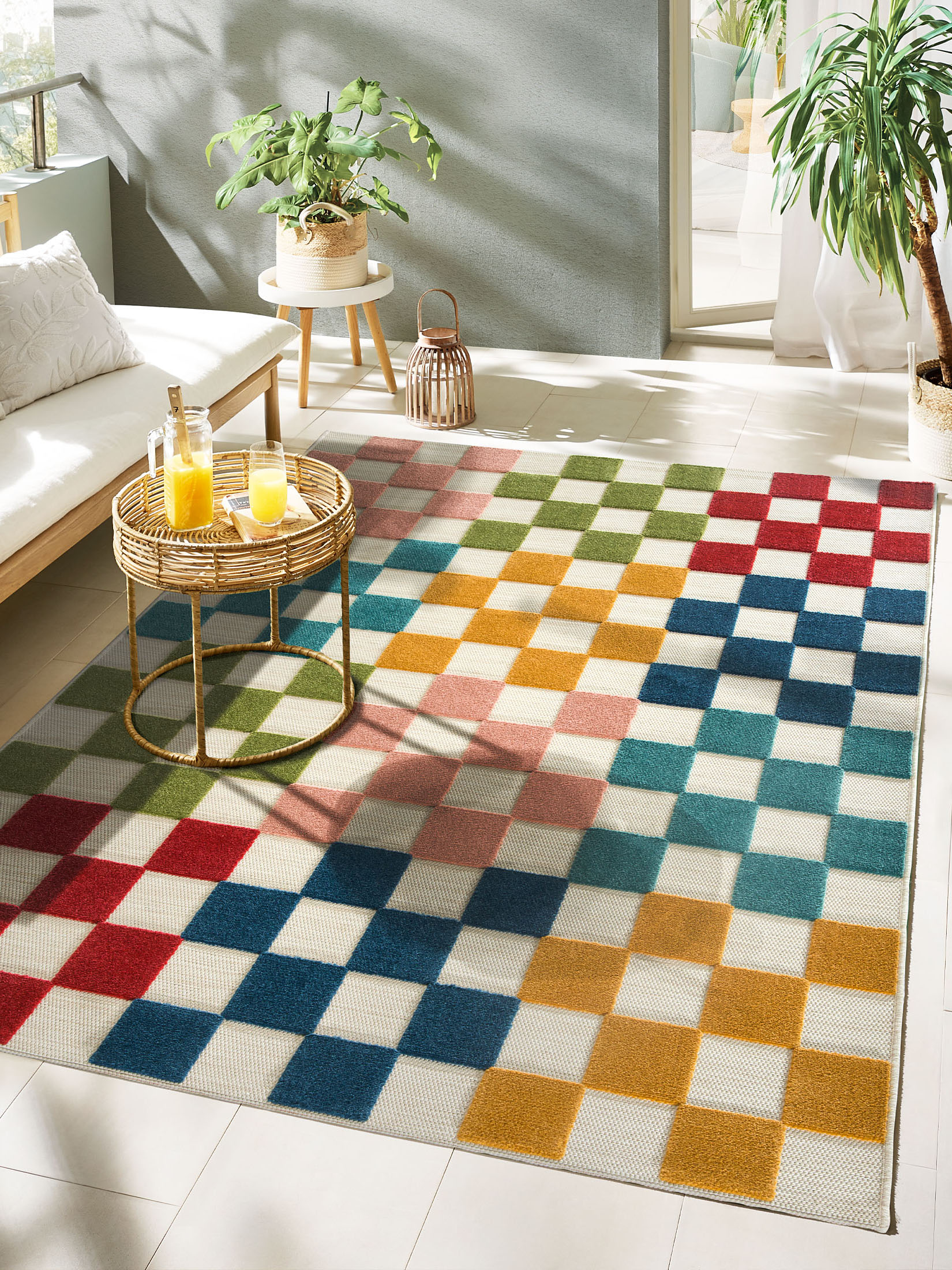 Nusa Outdoor-Teppich, Multicolor