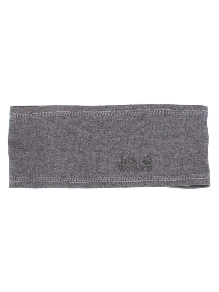 Jack Wolfskin Accessoires Hydropore Headband in Grau günstig kaufen onesize
