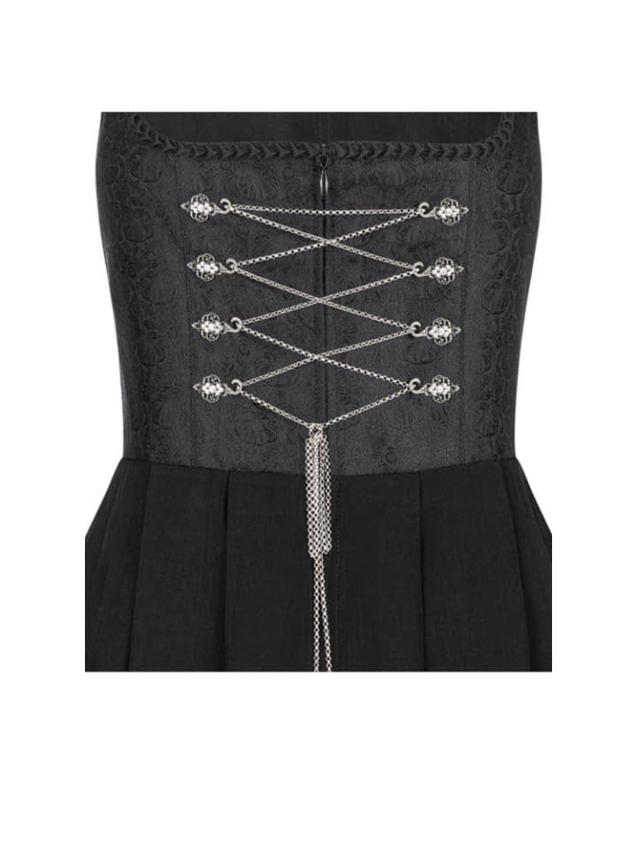 Nübler Gastrodirndl Frau Wirtin in Schwarz günstig kaufen