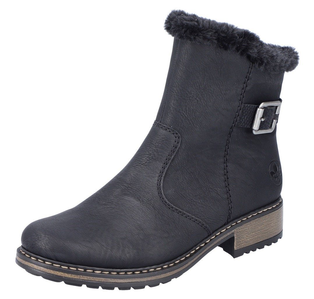 Rieker Winterstiefelette mit Zierschnalle am Schaft