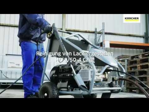 Kärcher Professional 1.367-505.0 (UHP) HD 13/35 Ge Cage Heavy Duty Cold Water High-Pressure Cleaner Petrol 100-350 Bar