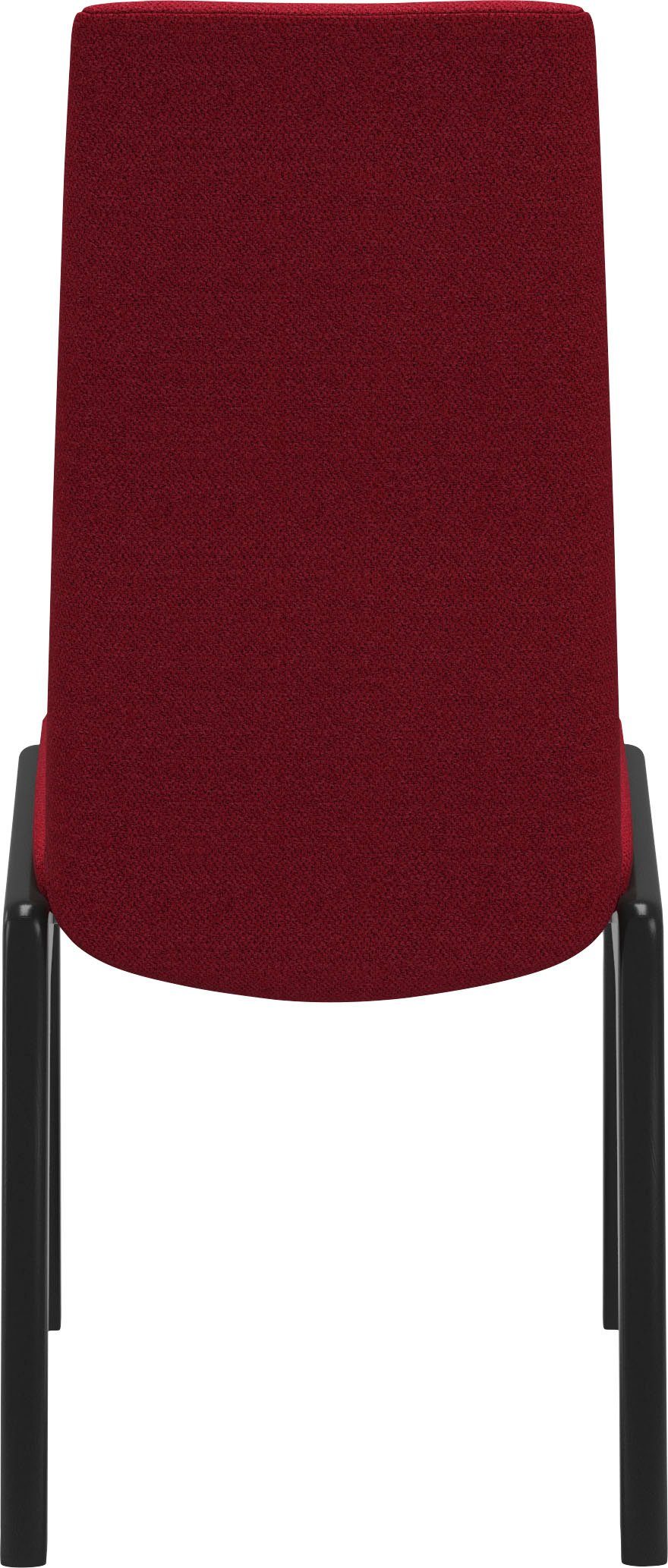 Stressless® Polsterstuhl Laurel, Low Back, Größe L, mit abgerundeten Beinen in Schwarz