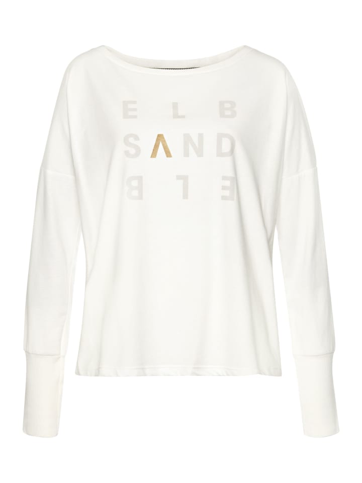 ELBSAND Longsleeve in weiß günstig kaufen