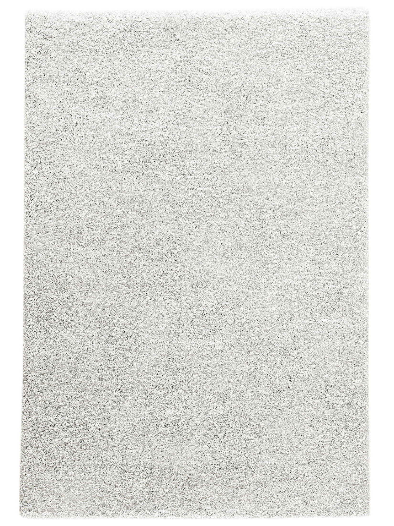 Lounge Hochflor-Teppich, Weiss