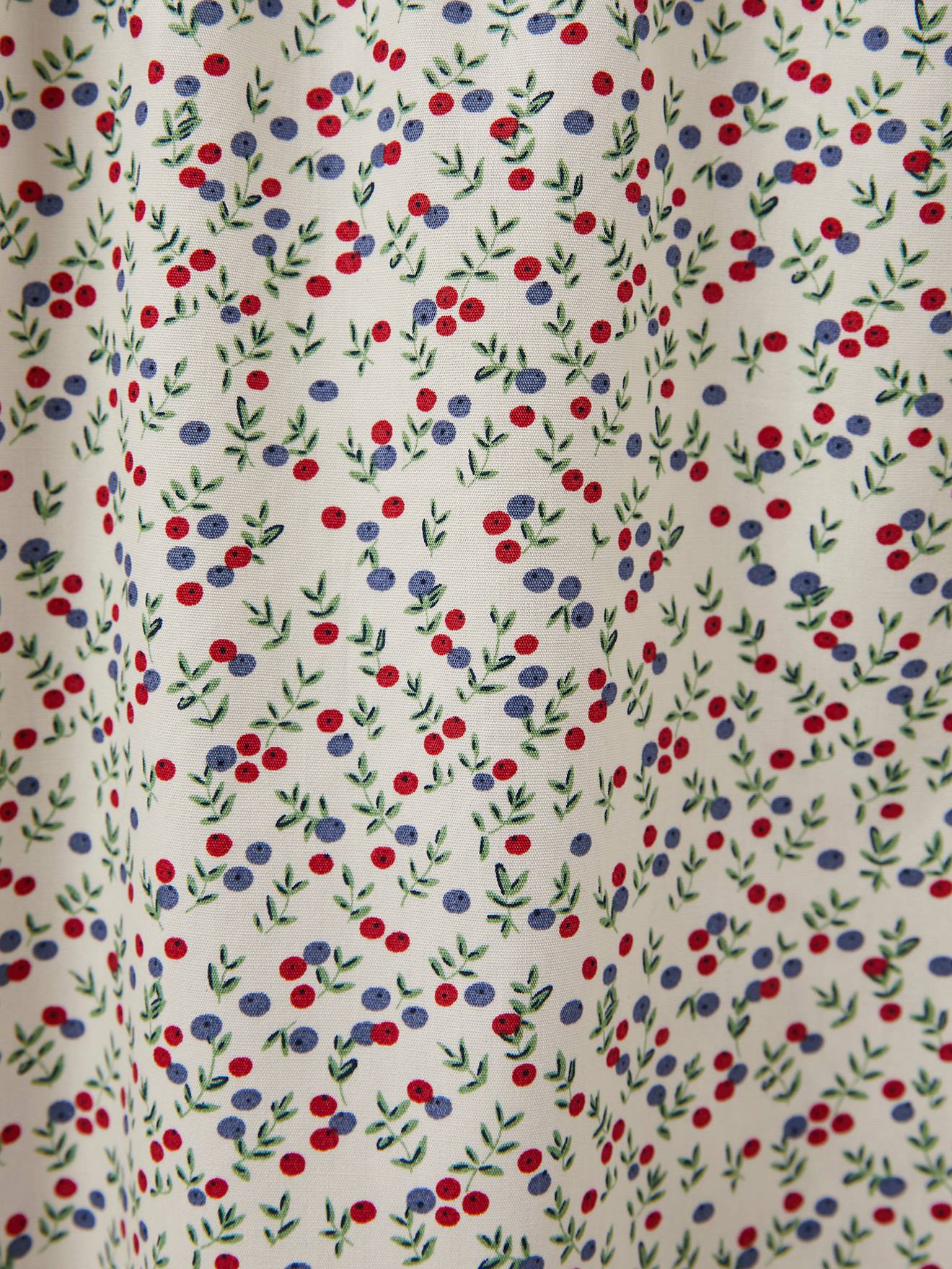 Tablier fille fruit CYRILLUS rouge