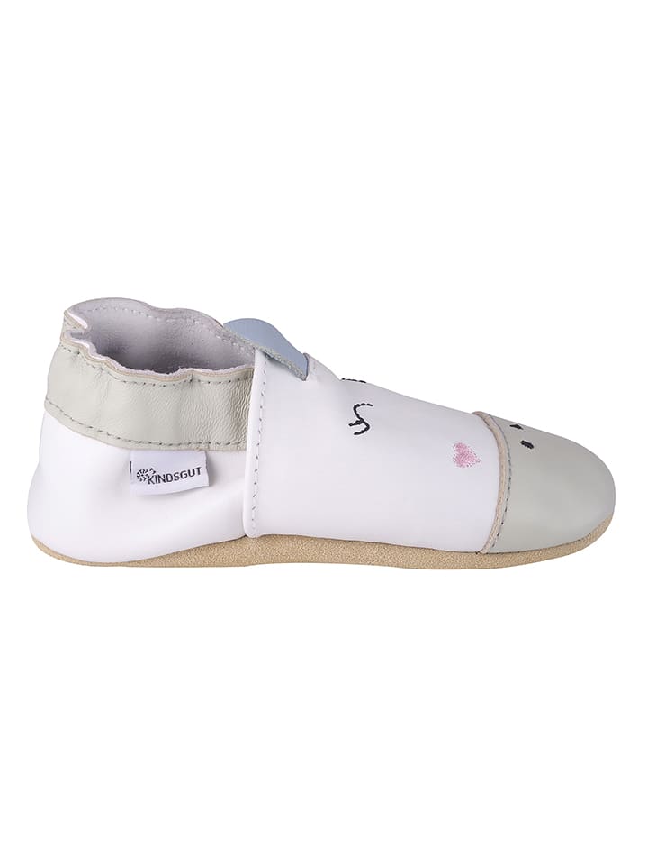 Kindsgut Leder-Krabbelschuhe 