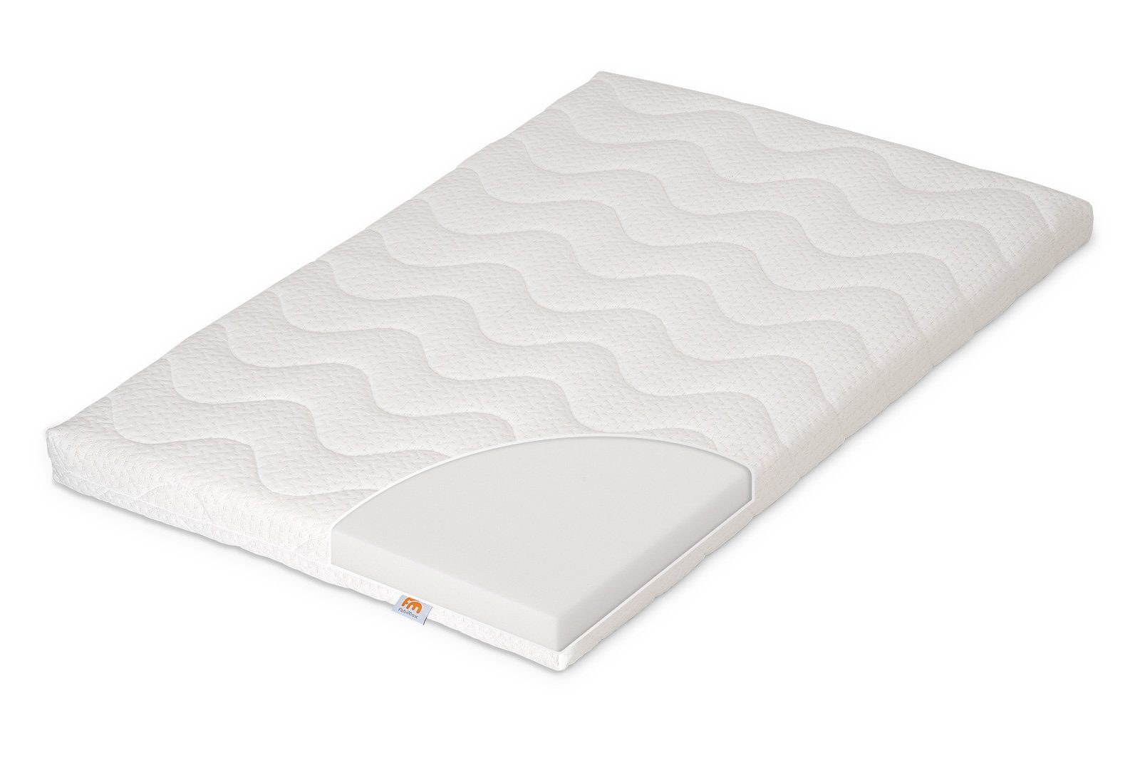 FabiMax Beistellbett Flex, 2in1, Beistellbett und Stubenbettchen in Einem, innovatives Seitenteil