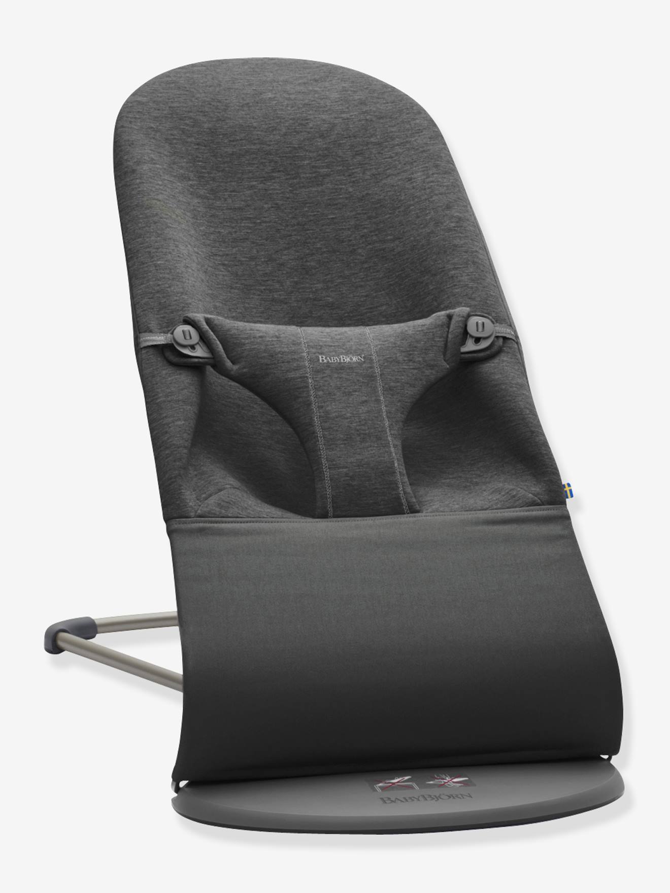 Transat Bliss jersey 3D BabyBjörn gris charbon