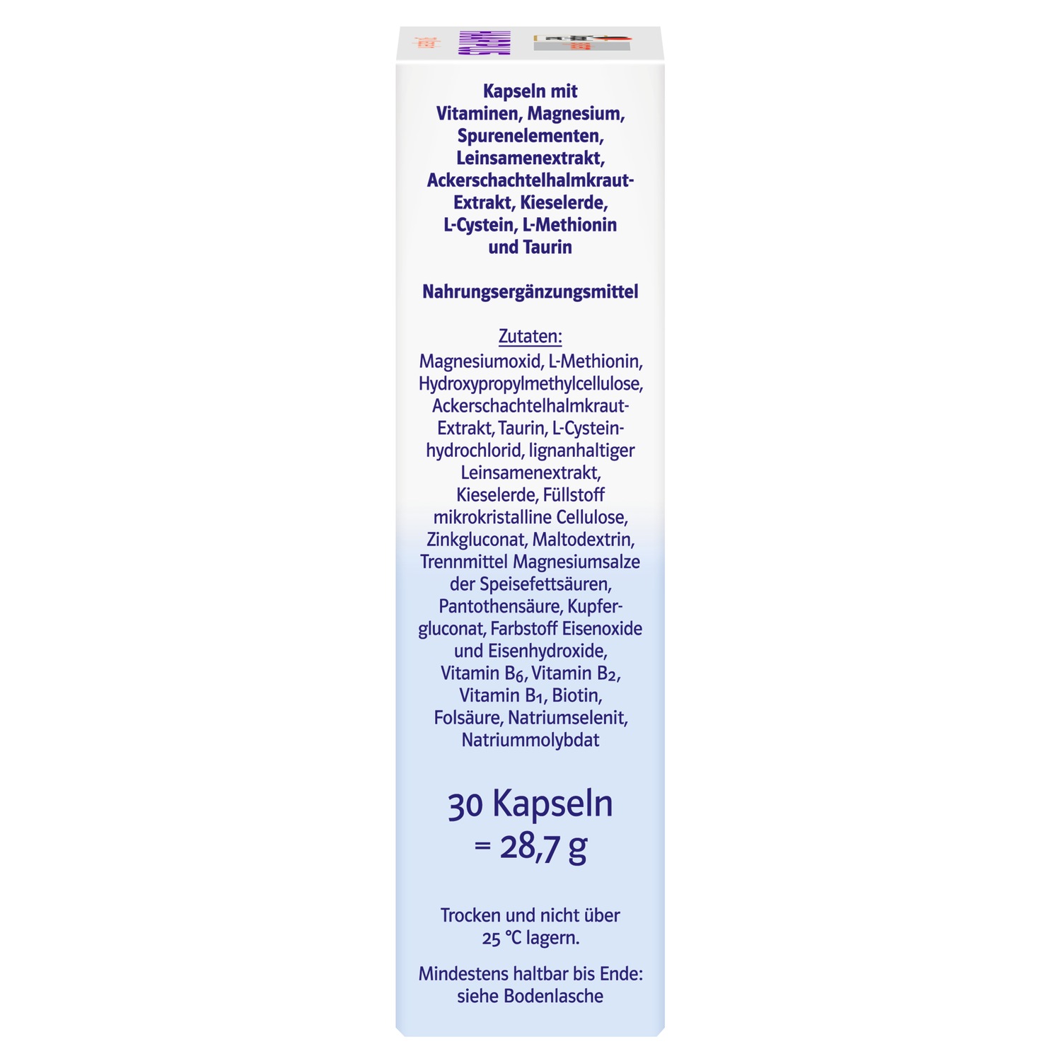 Haar Plus system Kapseln