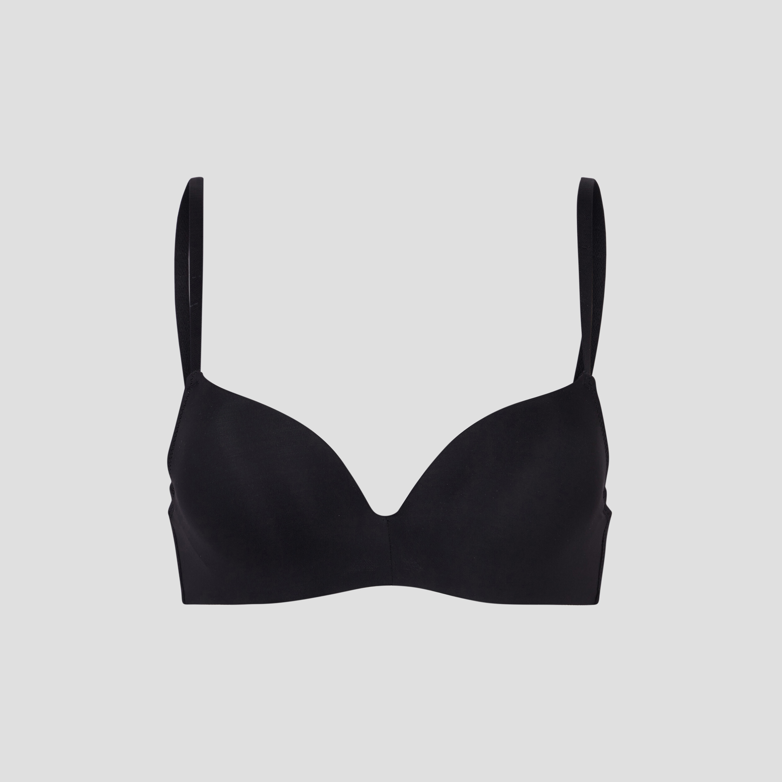 Soutien-gorge push-up microfibre noir femme | La Halle