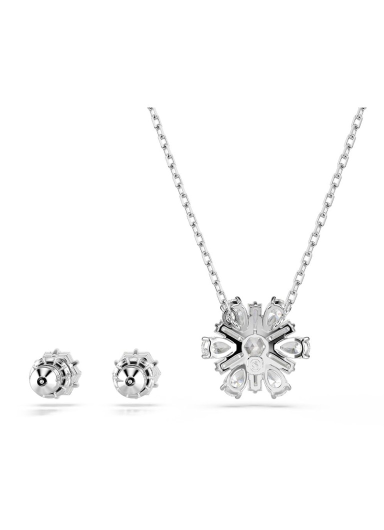 Swarovski  Idyllia set van ketting en oorknopjes