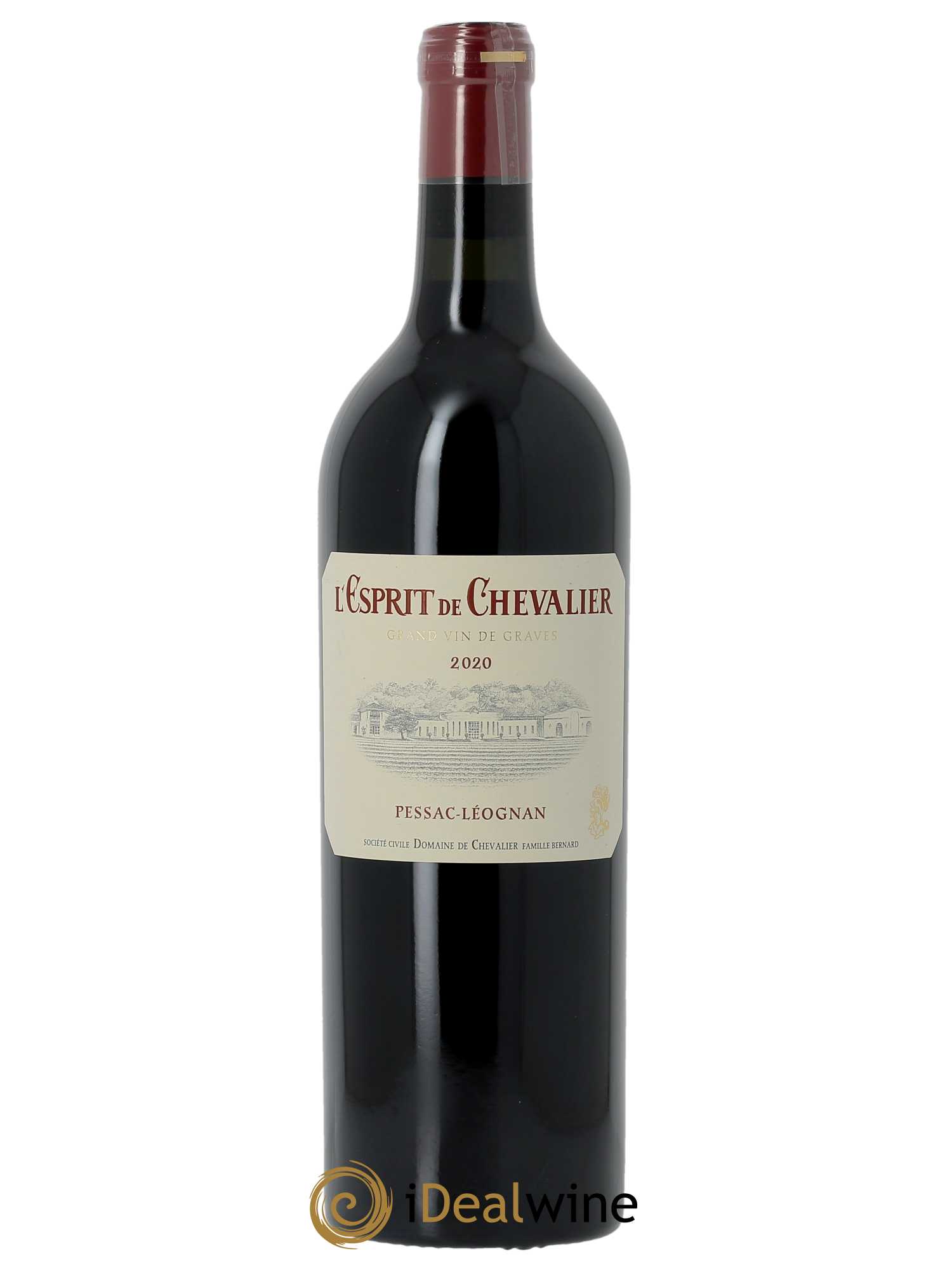 Esprit de Chevalier Second Vin  2020 - Lot de 1 Bouteille