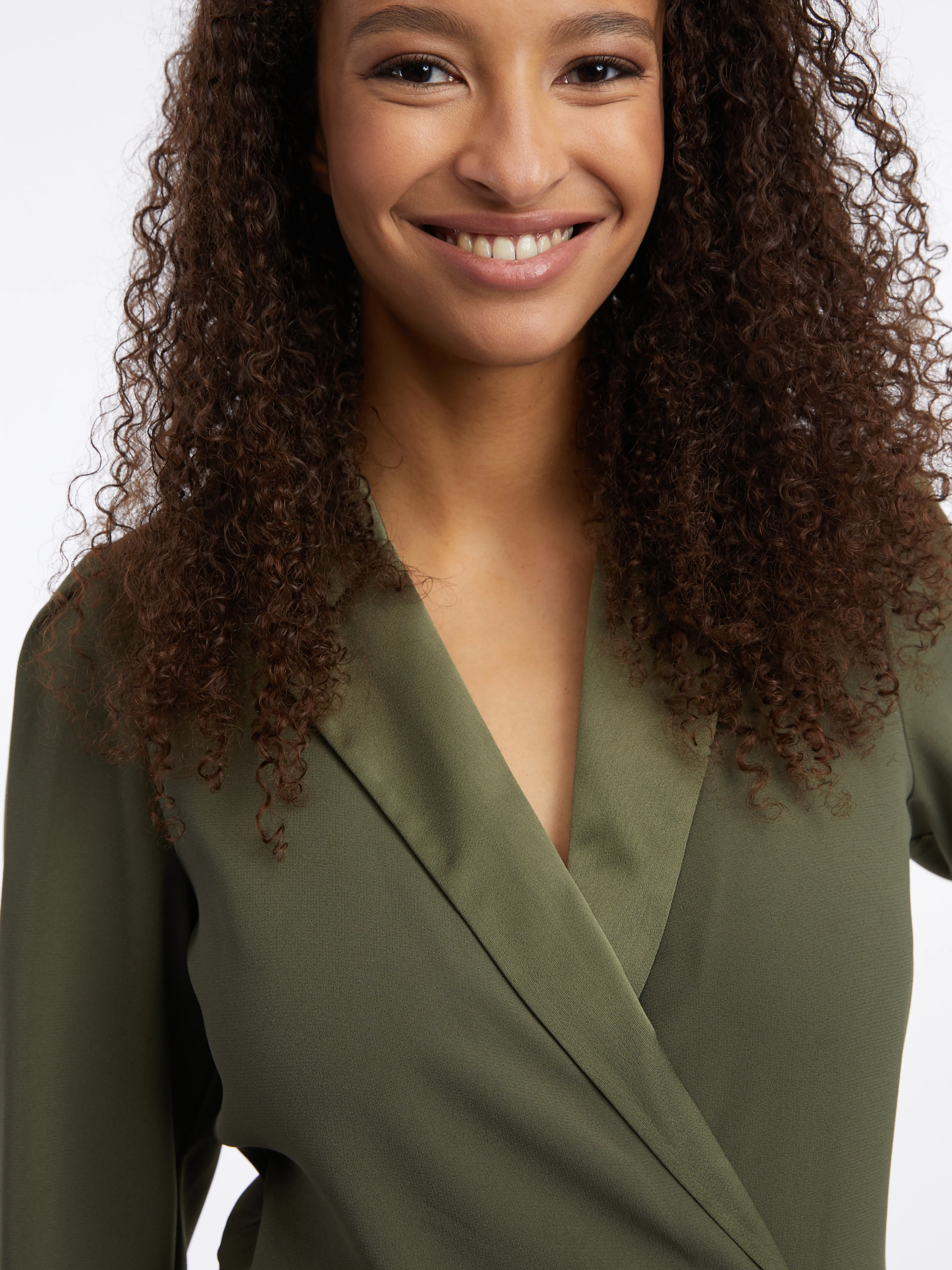 Khaki Jumpsuit für Damen ORSAY
