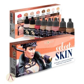Velvet Skin Paint Set