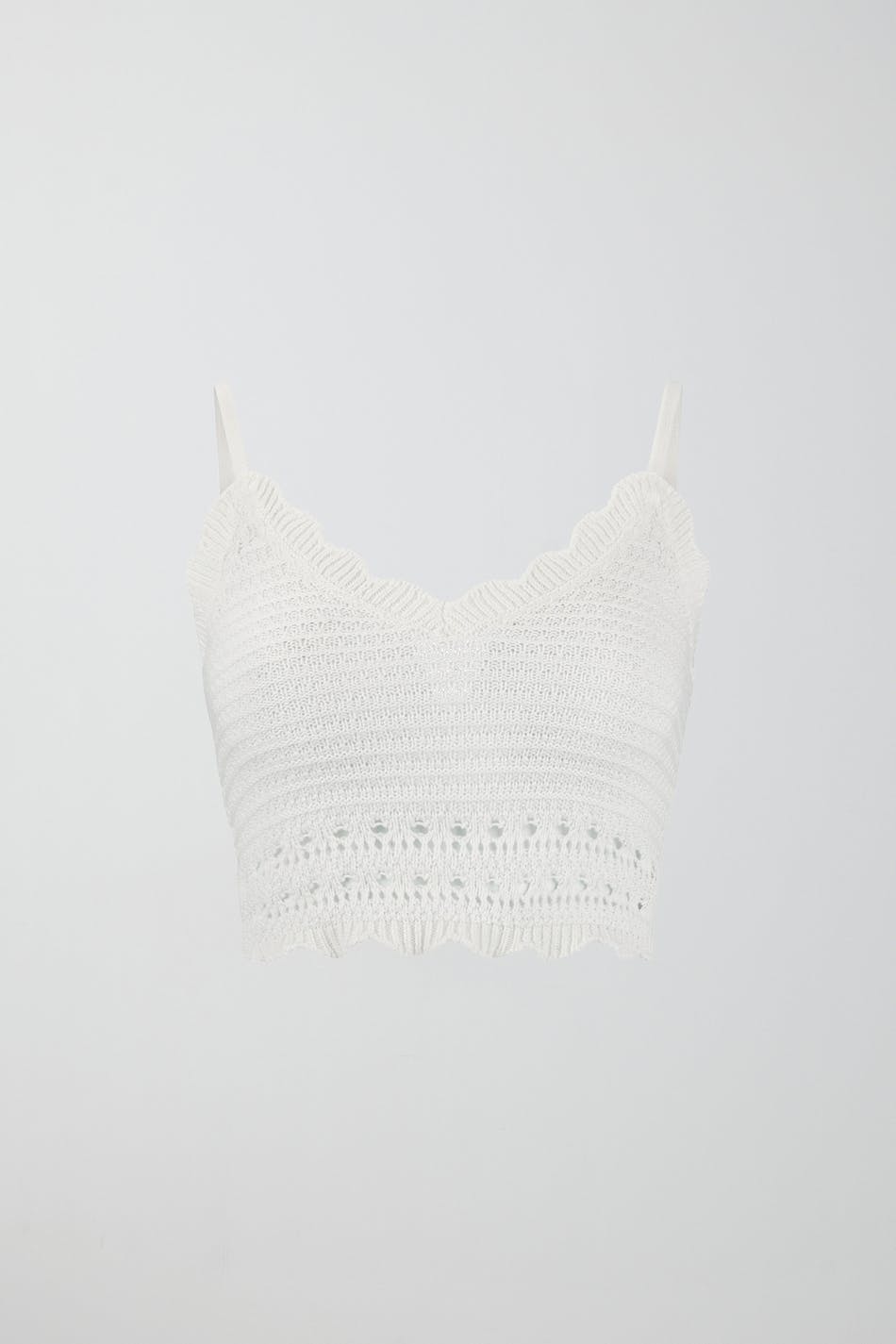 Knitted singlet