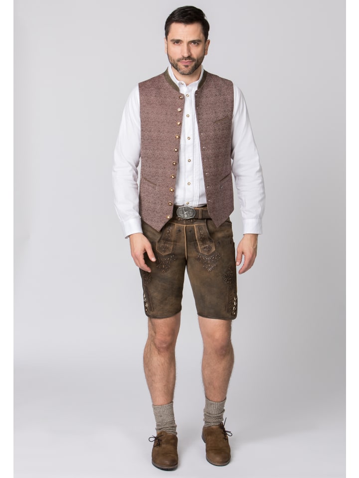 Stockerpoint Stockerpoint Trachtenlederhose Artur in muskat gespeckt günstig kaufen