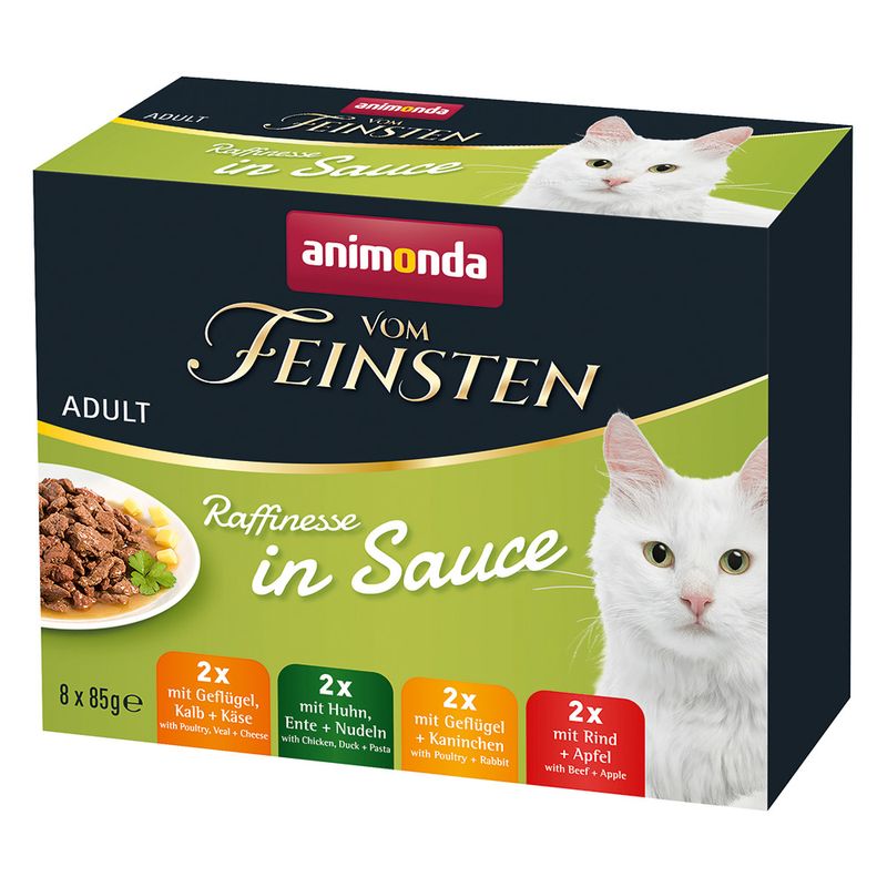 Mixpaket animonda vom Feinsten Adult Raffinesse in Sauce | bitiba