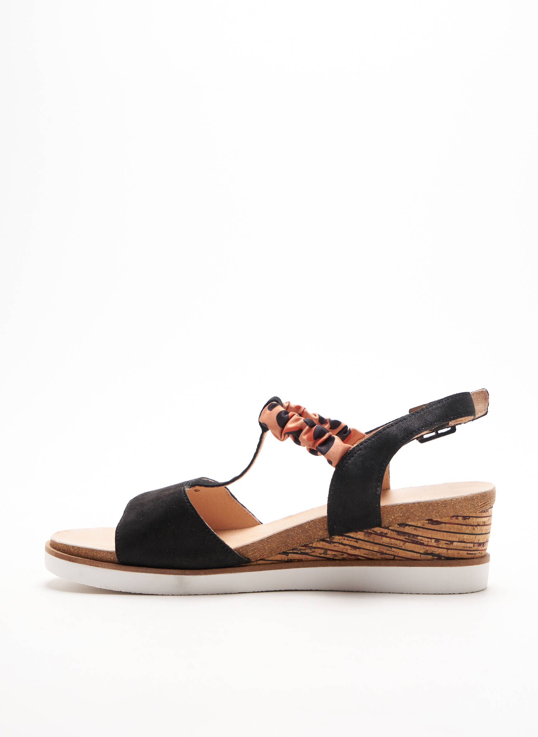 Fugitive By Francesco Rossi Sandales Nu Pieds Femme couleur noir