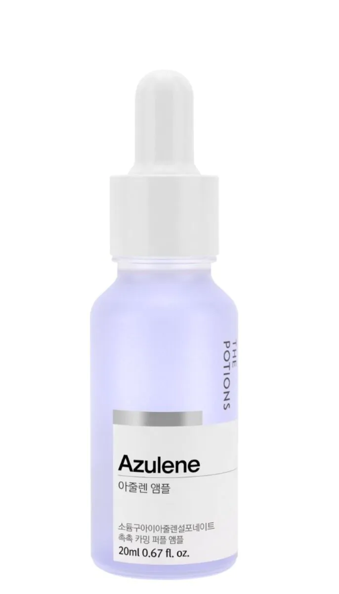 The Potions Azulene Ampoule umirujući serum za lice s azulenom
