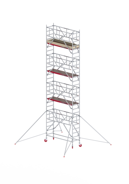 Altrex T415010 RS TOWER 41-S 9,2 m înălțime de lucru Lemn 2,45 Safe-Quick