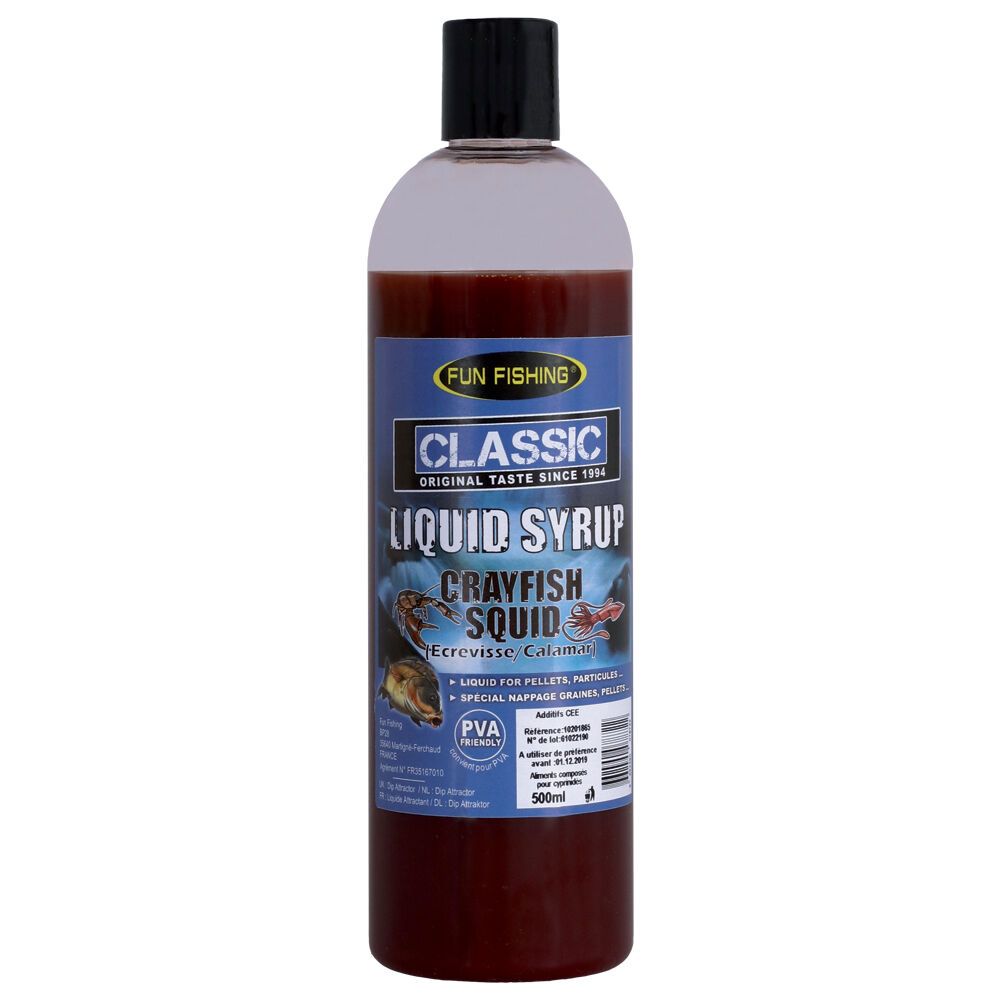Tekoči sirup Booster Carpe Fun Fishing Classic za kalamarje 480 ml