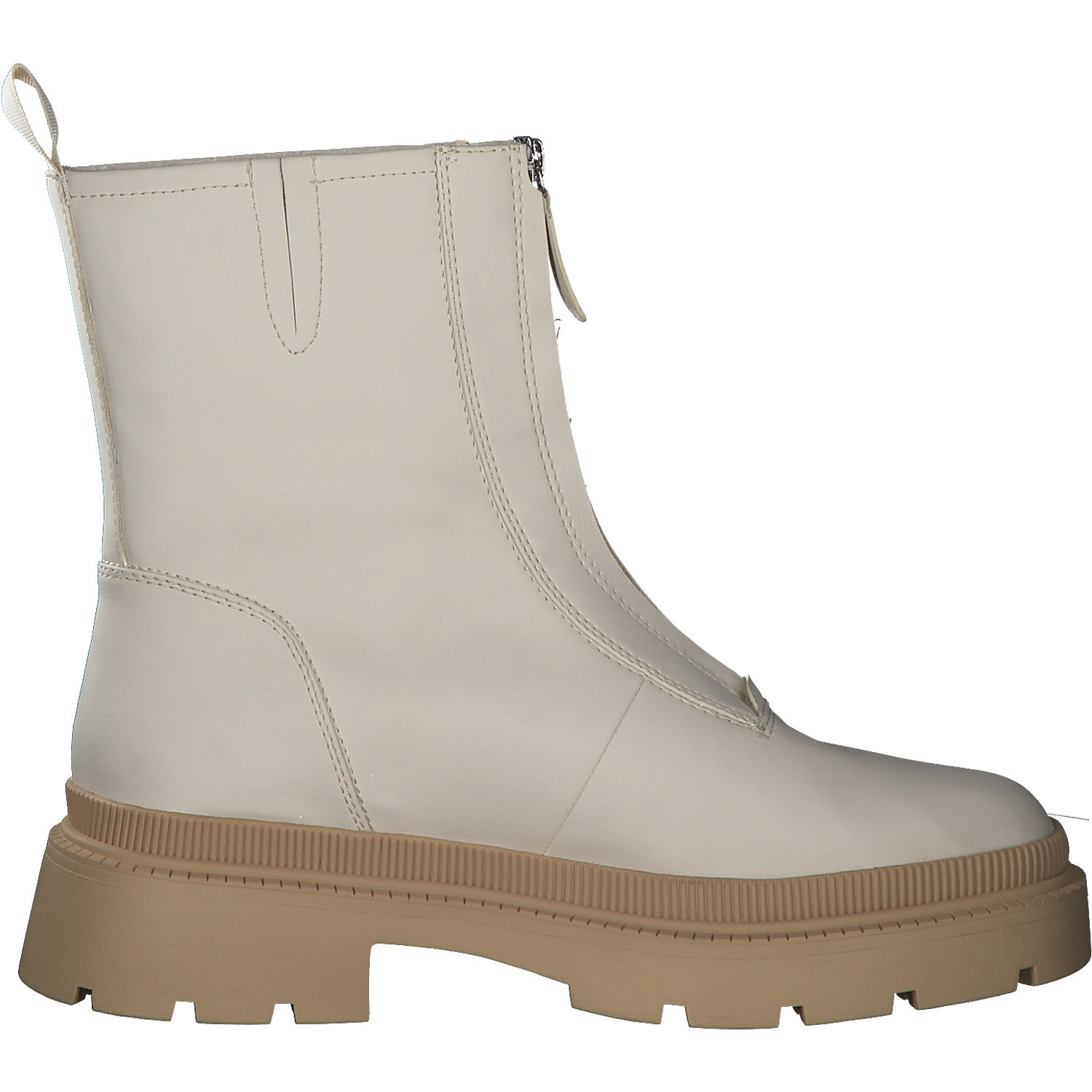 Tamaris 25406, Klassische Stiefeletten, Damen, IVORY/BEIGE