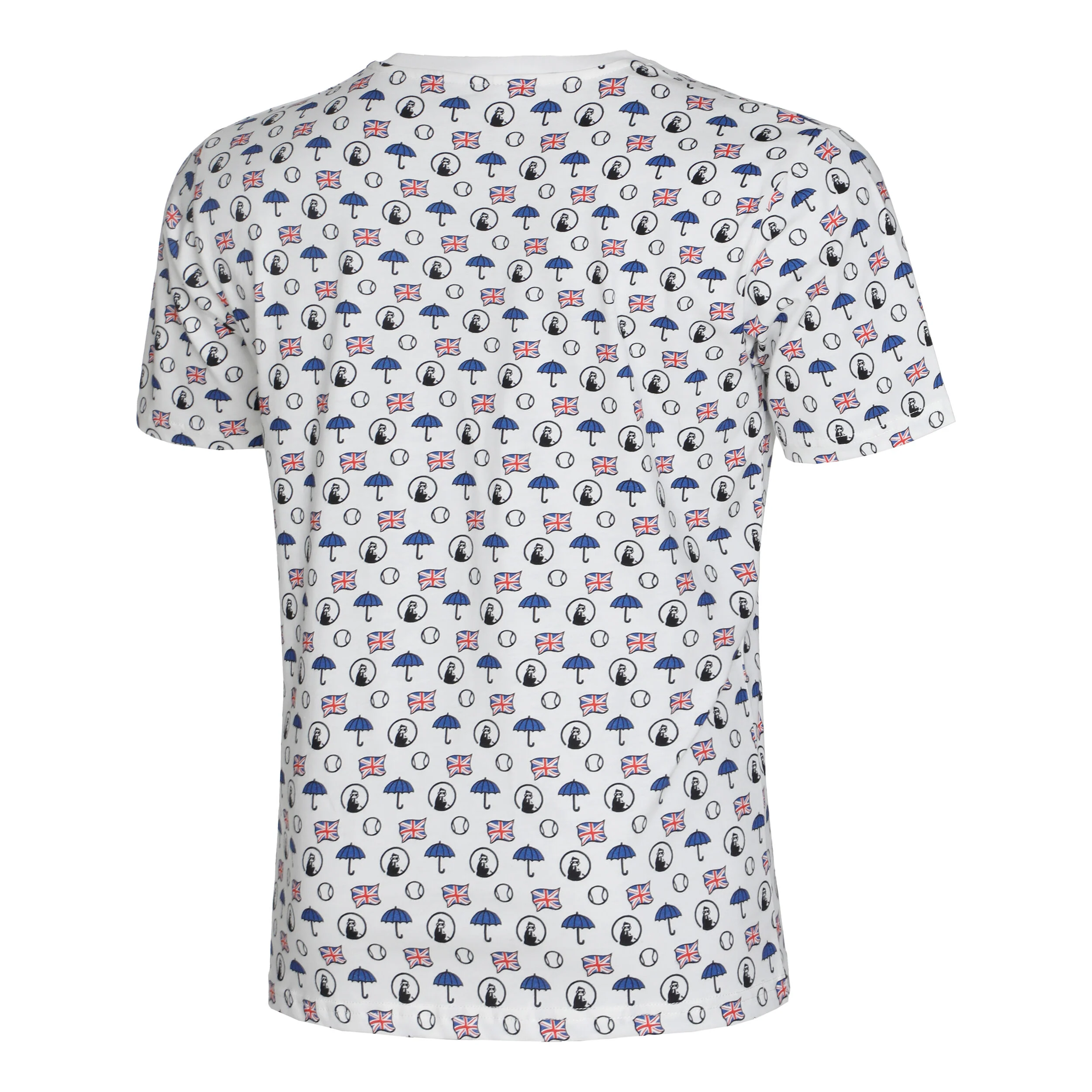London Statement T-Shirt Herren - Weiß, Mehrfarbig