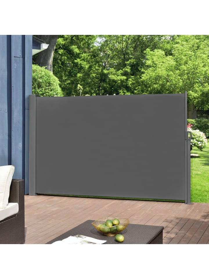 pro.tec Seitenmarkise Mulhacén in Grau (H)160cm günstig kaufen onesize